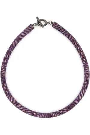 Fabiana Filippi Chunky bead-chain necklace