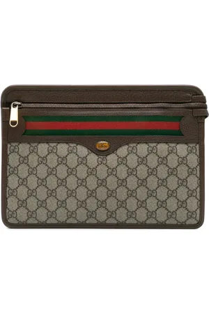 Gucci 2016-present GG Supreme Web Ophidia clutch bag