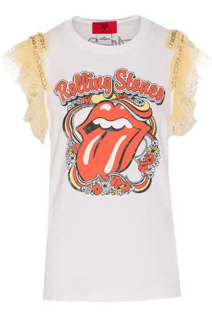 ANIYE BY X The Rolling Stones Lace Stones T-shirt