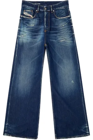 Diesel D-Rise wide-leg jeans
