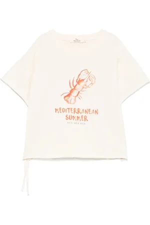Le pandorine Lobster-print T-shirt
