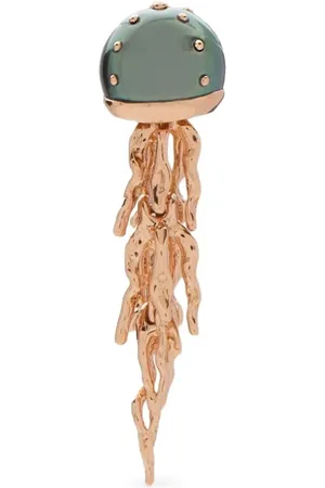 Bibi van der Velden 18kt rose gold Mini Jellyfish pearl earrings