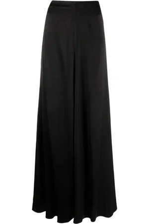 Fabiana Filippi High-waisted satin maxi skirt