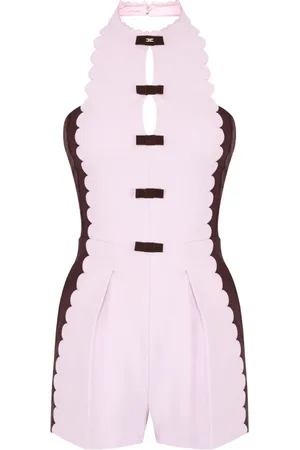 Elisabetta Franchi Scallop jumpsuit