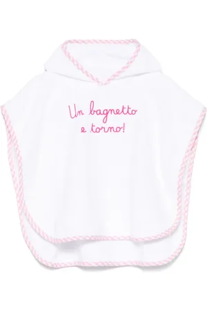 MC2 SAINT BARTH Cotton terry bathrobe