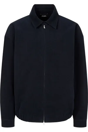 Studio Tomboy Two-way zip-up corduroy jacket