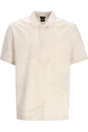 HUGO BOSS Parris floral-patterned polo shirt