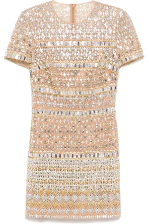 Elie saab Bead-embroidered dress
