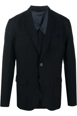 Armani Exchange Single-breasted boxy blazer