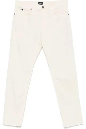 HUGO BOSS Logo-patch trousers