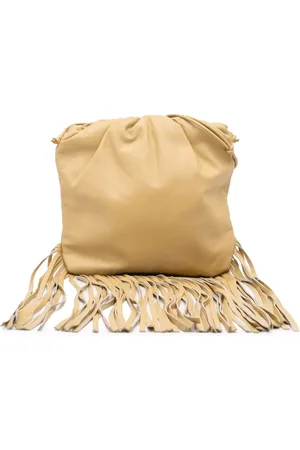 Bottega Veneta 2012-2024 Lambskin The Fringe Pouch shoulder bag