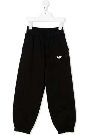 Chiara Ferragni Eye-embroidery tapered trousers