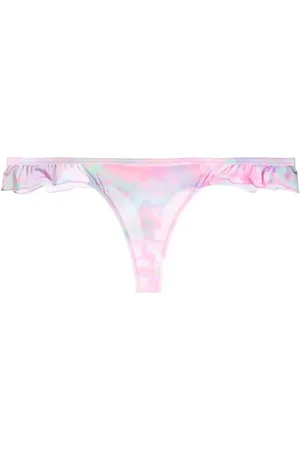 Chiara Ferragni Eye Star ruffle bikini bottoms