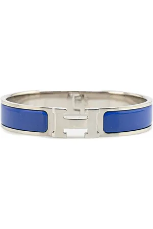 Hermès 20th Century Narrow Enamel Clic H Bracelet PM costume bracelet