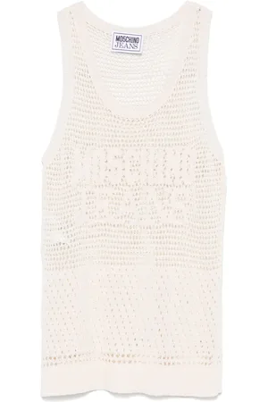 Moschino Open-knit top