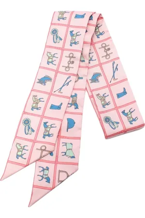 Hermès 2010 Couvertures et Tenues de Jour twilly scarf