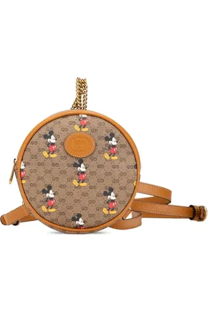 Gucci 2016-2024 Disney Micro GG Supreme Round Mickey Mouse backpack