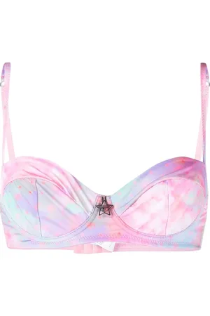 Chiara Ferragni Eye Star-print bikini top