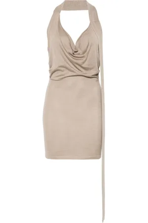 AYA MUSE Fine-knit mini dress