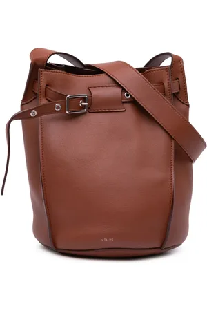 Céline 2018 Leather Big Bag bucket bag