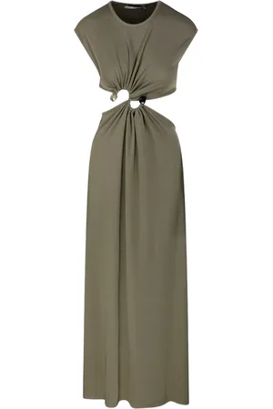CHRISTOPHER ESBER Twist-detail maxi dress