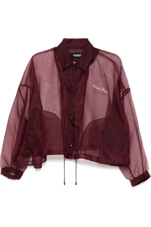 UNDERCOVER Logo-embroidered jacket