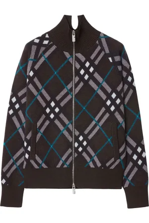 Burberry Check track jacket