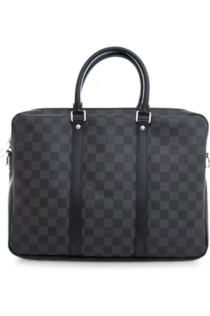 LOUIS VUITTON 2007-2024 Damier Graphite Porte Documents Voyage PM business bag