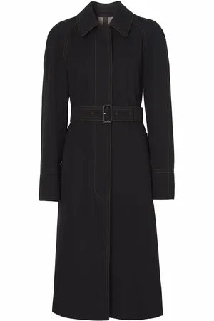 Burberry Cotton gabardine belted car coat