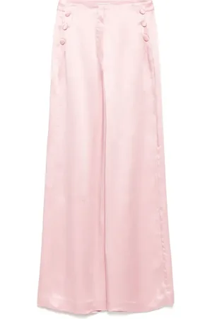 SHIATZY CHEN High-waisted button-detailed trousers