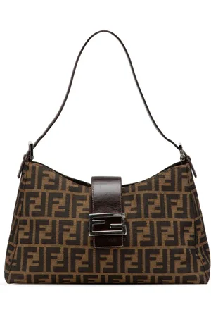 Fendi 2000-2010 Zucca Canvas shoulder bag