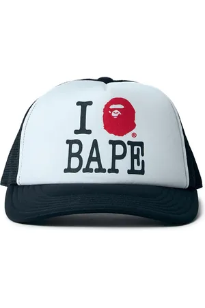 A Bathing Ape Logo-print cap
