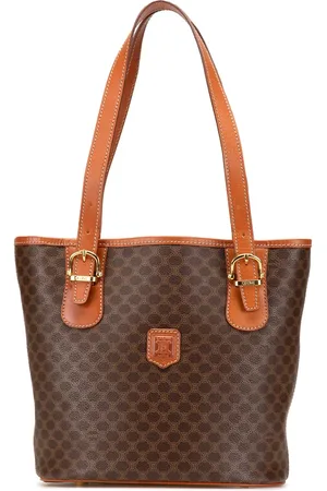 Céline 1996 Macadam Coated Canvas tote bag