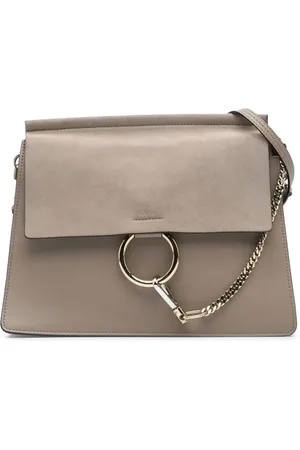 Chloé 2016 Medium Calfskin and Suede Faye crossbody bag