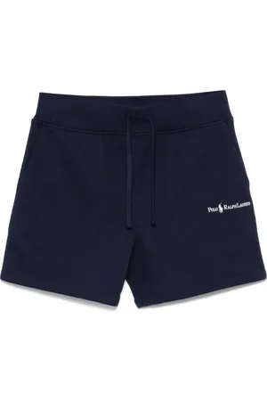 Ralph Lauren Logo-embroidered track shorts