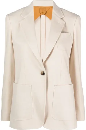 Max Mara Vitalba cashmere single-breasted blazer