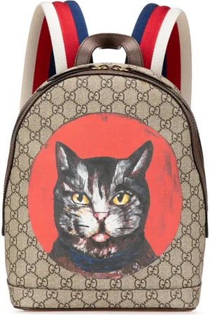 Gucci 2000-2015 GG Supreme Bosco Web backpack