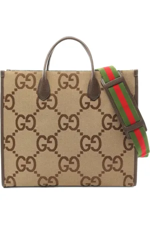 Gucci 2010s Jumbo GG two-way handbag