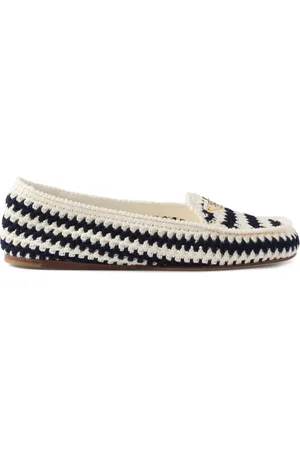 Prada Crochet loafers