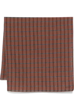 Soeur Check-pattern scarf