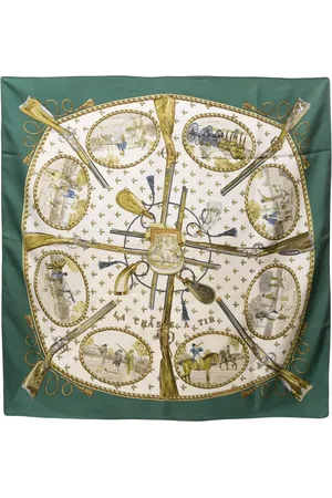 Hermès 1972 La Chasse ?? Tir scarf