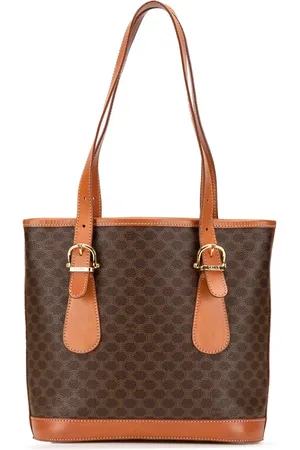 Céline 2000 Macadam Coated Canvas shoulder bag