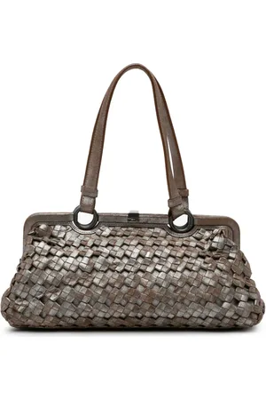 Bottega Veneta 2000-2007 Limited Edition Intrecciato Frame shoulder bag