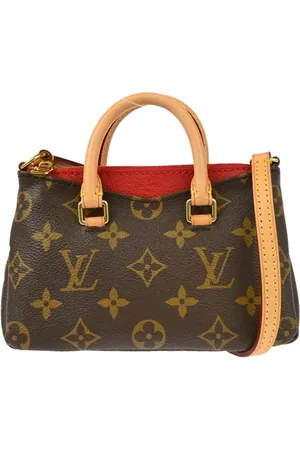 LOUIS VUITTON 2015 Nano Pallas cross body bag
