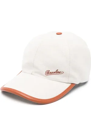 Borsalino Logo-embroidered baseball cap
