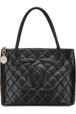 CHANEL 1997-1999 Caviar Medallion tote bag