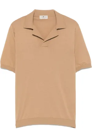 IRISH CRONE Fine-knit T-shirt