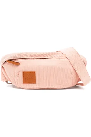 Café Kitsuné Logo-patch corduroy belt bag
