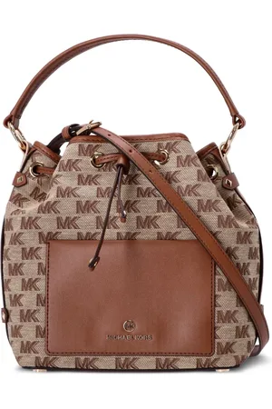Michael Kors Maeve monogram-print bucket bag