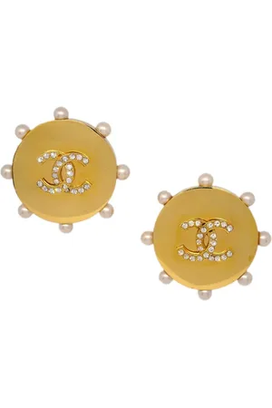 CHANEL 1990-2000s clip-on earrings
